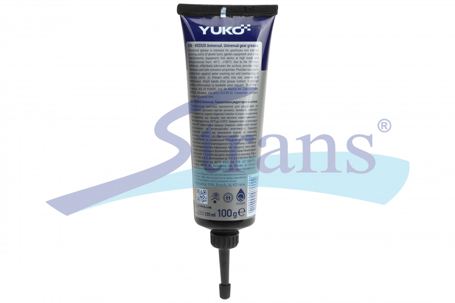 Мастило Yuko Redus Universal Nlgi 1 100Гр. Туба 125Ml Пе З Кришкою